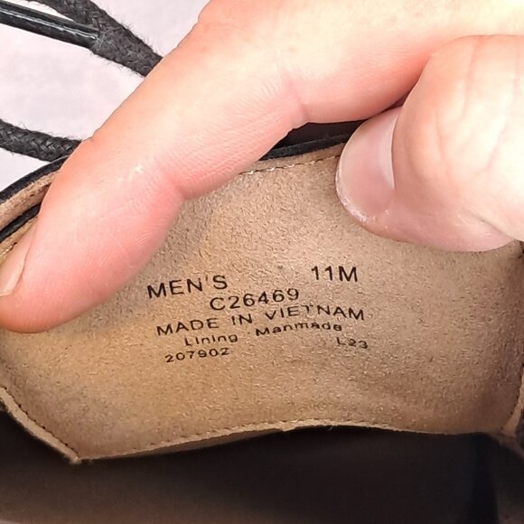 Cole Haan Mens Original Grand Wingtip Oxford C26469 Shoes Black Size 11 - Picture 9 of 10